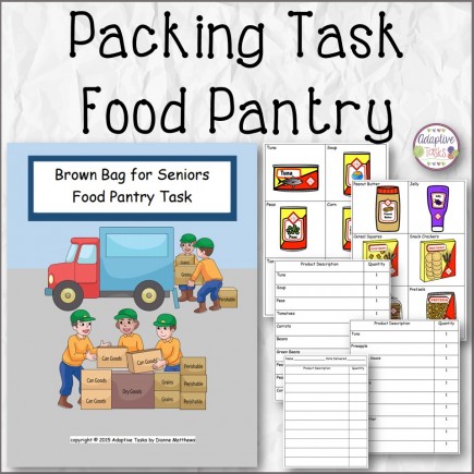Packing Task Food Pantry